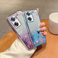 เคสสำหรับ Oppo A98 A78 A58 A96 A56 A55 A54 A17 A17K A57 A77S A77 A96 A16 A16K OppoA58 4G 5G 2023ใหม่น่ารักแสงแวววาวเด็กผู้หญิงใหม่เคสป้องกันเลนส์กล้องหุ้มชุบกันกระแทกซิลิโคน TPU ใสนุ่มฝาครอบด้านหลัง