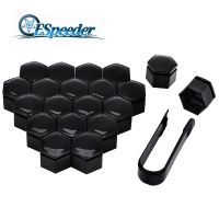 ESPEEDER 20pcs 22mm Car Styling Car Wheel Hub Screw Cover Wheel Nut Bolt Cover Cap Protective Bolt Caps Hub Screw Protector