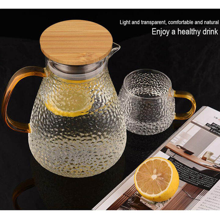 High Temperature Resistant Glass for Tea Coffee Juice with Stainless