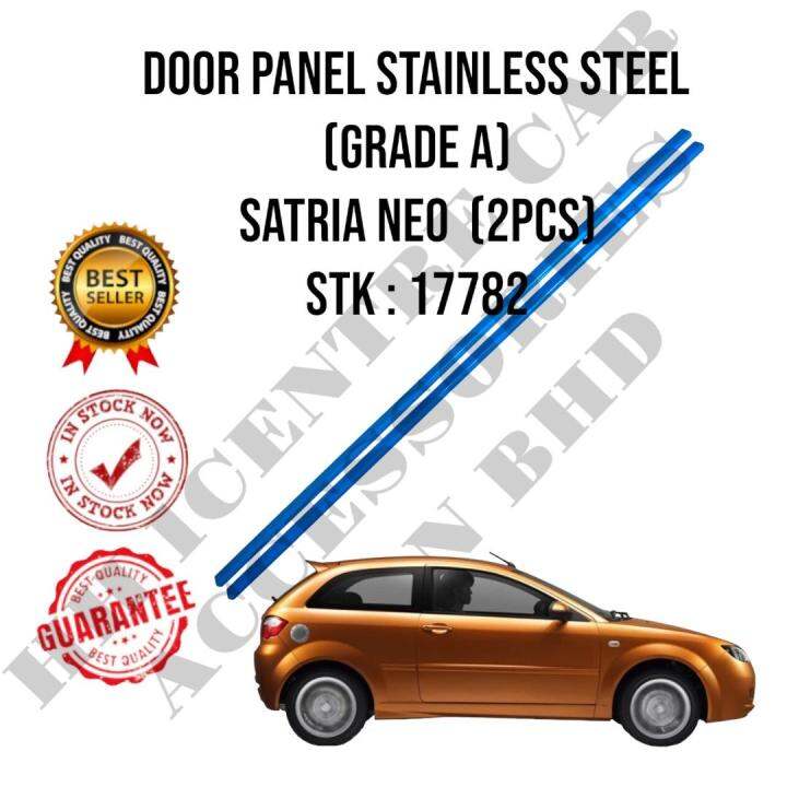 DOOR PANEL STAINLESS STEEL ALZA 2009, BEZZA 2016, KANCIL, MYVI ICON