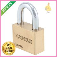 กุญแจ MASTER KEY HAFELE 482.01.986 45 MM สีทองเหลือง 3 ตัว/ชุดSOLID BRASS BODY PADLOCK HAFELE 482.01.986 45MM 3EA/SET **ด่วน สินค้าเหลือไม่เยอะ**