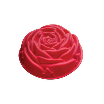 1 PC Big Three-Dimensional Rose Flower Shape Baking Tray Silicone Cake Mold Form Large Baking Dish Bakeware Toast Bread Mould