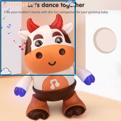 ของเล่นหุ่นยนต์เต้นได้ลูกวัวน่ารักของเล่นพัฒนาการแรกเริ่มเด็กสารพัดประโยชน์เกมของเล่นพ่อแม่-ลูกแบบโต้ตอบ
