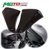 For BMW K75 K100 Carbon Fiber Front Side Panels Side Tank Protector Cover FairingTwill Gloss Motorcycle Accessories LED Strip Lighting