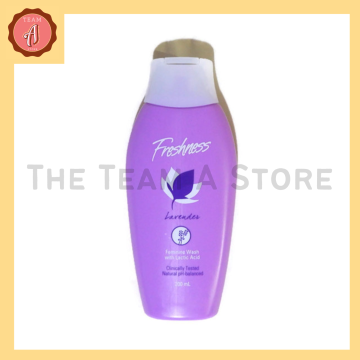 Freshness Lavander Feminine Wash with Lactic Acid 200 mL Lazada PH