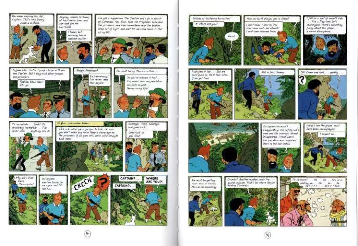 หนังสือ-the-adventures-of-tintin-ชุดหนังสือปกแข็งภาษาอังกฤษ-8-เล่ม-หนังสือของขวัญสำหรับเด็ก