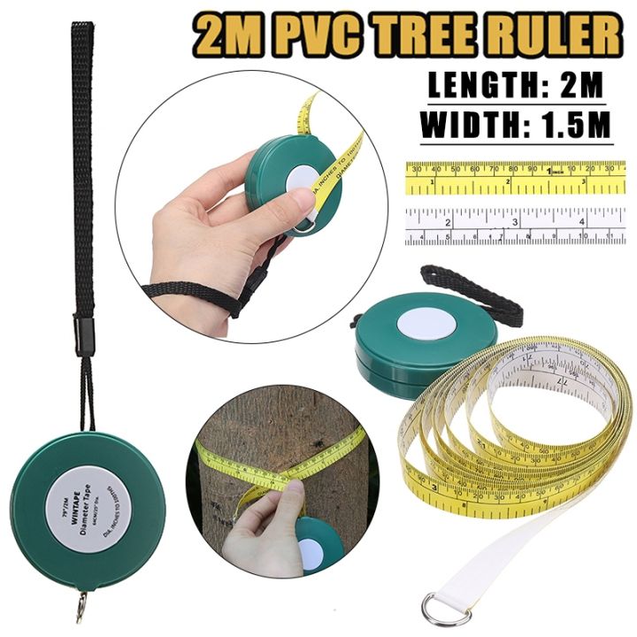 2000mm Soft Retractable Measuring Tape PVC Tree Ruler Professional ...