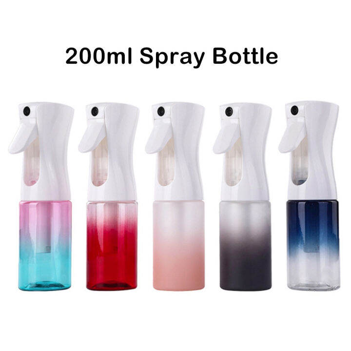Spray Bottle 200ml / 300ml Continuous Spray Long Press Misty Sprayer Fine Mist Alcohol Atomizer