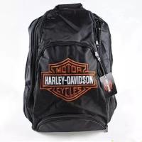 Harley Davidson กระเป๋าเป้สะพายหลัง สามารถปรับได้ สําหรับใส่แล็ปท็อป หมวกกันน็อค whp