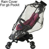 1:1อุปกรณ์เสริมรถเข็นเด็ก Rain Cover สำหรับ Goodbaby POCKIT กันน้ำ Windproof Dust-Proof สำหรับ GB A 2S 3S 3C PLUS 18CN 2D