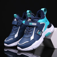 Winter Children Shoes for Boy Sneakers Kids Casual Shoes Leather Running Footwear Trainers Snowfield Fashion Warm Cotton Shoes