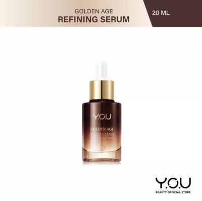 Y.O.U Golden Age Refining Serum 20 ml. เพื่อผิวหน้ากระจ่างใส ลดริ้วรอยก่อนวัย