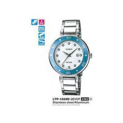 CASIO STANDARD ANALOG รุ่น LTP-1329D-2E สินค้าของแท้ รับประกัน 1  ปี