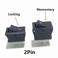 10Pcs/Lot Push Button Mini Switch 6A-10A 110V 250V KCD1 2Pin Snap-in On/Off Rocker Switch 5PCS/Lot 21MM*15MM BLACK Momentary Electrical Circuitry  Par