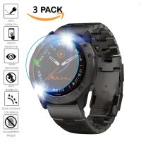 3pcs For Garmin Fenix 6 Pro / Fenix 6S Pro Tempered Glass Premium Screen Protector Film Garmin Fenix 6X Pro Solar SmartWatch