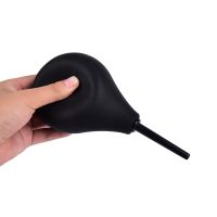 89/160/224ml Blue Black Pear Shaped Enema Rectal Shower Cleaning System Gel Ball For Anal Anus Colon Enema Anal Cleaning