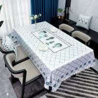 Spot Table Cloth Waterproof and Oil-proofdustproof Table Cloth Cover Anti-scald Wipe Kitchen Dining Room