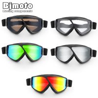 Universal Motorcycle Vintage Goggles Pilot Motorbike Scooter Biker Moto Glasses Steampunk Goggles for Harley Helmet Google