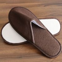 1pair Color Slippers Hotel Spa Men Disposable Guest Indoor