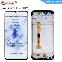 6.35 LCDs For Vivo Y12 2019 1904 1940 LCD Display Touch Panel Screen Sensor Digitizer Module With Frame Assembly For Vivo Y12