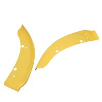 1 Pair Front Bumper Lip Splitter Spoiler Protector Yellow for Dodge Charger SRT Scat 68327084AA 68327085AA