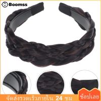 Boomss【New】 Braid Wig Hidband Braided Braided Hair Band Hair Hair Hair Wig Hair Hoop Hoop Women Headdder