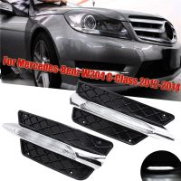 Daytime Running Light Bumper Grill Molding LED Running Light DRL Fog Lamps For Mercedes-Benz W204 Mercedes C-Class 2012-2014 Projector Mounts