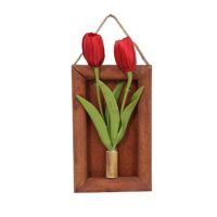 Atrong And Durable Artificial Flower Exquisite Workmanship Fake Tulip Reusable