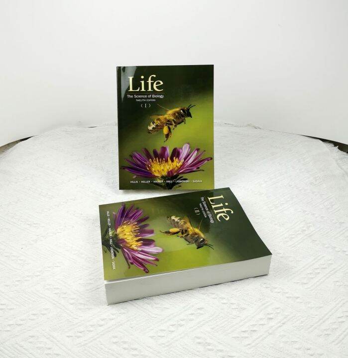 Full color paper life The Science of Biology 12th Edition Lazada