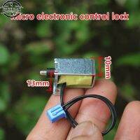 DC 3.7V Micro Electric Control Lock Through Push-pull Mini Frame Type Electromagnetic Lock 3mm Stroke Electronic Magnet