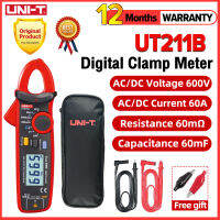 UNI-T UT211B AC/DC 60Aดิจิตอลเมตร; True RMSแอมป์มิเตอร์,V.F.C./NCV/ความต้านทาน/การทดสอบความจุไฟฟ้าLCD Backlight