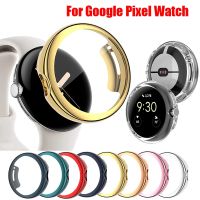 Screen Protector For Google Pixel Watch 360° Full Plating TPU Case Cover For Google Pixel Smart Watch 2022 Protective Shell Case