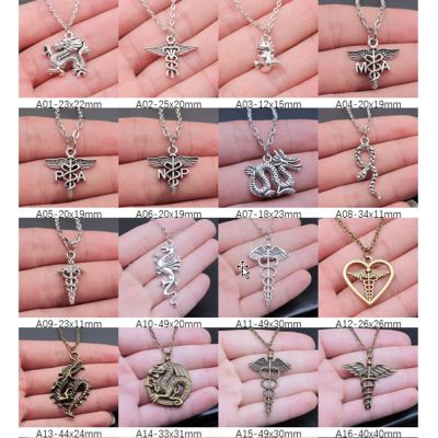 Dragon Snake Frog Pendants For Jewelry Neck Chain Women Necklace