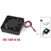 【❖New Hot❖】 bvqqqcp 10ชิ้น Dc 12V 0.1a 2ขา Casing Pc พัดลมระบายความร้อน Cpu พัดลมทำความเย็น40มม. X 40มม. X 10มม.