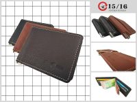 Money Clip กระเป๋าสตางค์ หนังแท้ แบบหนีบแบงค์ หนังชาร์มัว หนังนุ่ม มีรับประกัน Wallet genuine leather moneyclip กระเป๋าสตางค์ผู้ชาย กระเป๋าสตางค์หนังแท้ 100% หนีบแบงก์