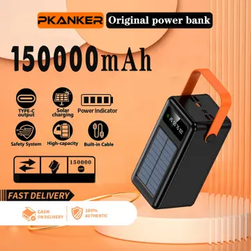Shop Solar Power Bank 200000 Mah with great discounts and prices online -  Feb 2024