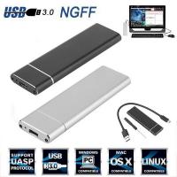 【Pgiseg】 M.2ฮาร์ดดิสก์ SSD (NGFF) ฮาร์ดดิสก์ไดรฟ์ USB 3.0กล่อง HDD กล่อง