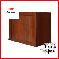 ตู้แขวนเดี่ยวทึบตรง KITZCHO ZOUL 60x40 ซม. สีไม้สักSINGLE WALL CABINET KITZCHO KITZCHO ZOUL 60x40CM TEAK **หมดแล้วหมดเลย**