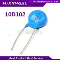 【❖New Hot❖】 vjix3o1 10Pcs 102K Piezoresistor 10d102k 1000V Igmopnrq Varistor ตัวต้านทาน