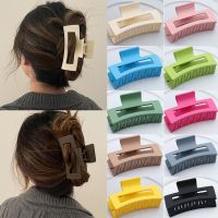 【jw】✟  Korean Plastic Hair Claws Headwear Large Size Hairpin Crab Barrette Fashion Ornament Accessories