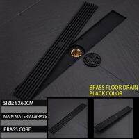 BRASS FLOOR DRAINS  BATHROOM   8CM X 60 CM Traps  Drains