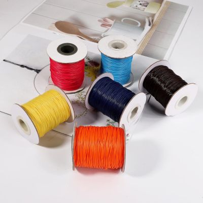 2mm 5m/lot Waxed Beading Thread Cotton Cord Rope String Party Wedding Gift Wrapping Cords DIY Scrapbooking Florists Craft Decor