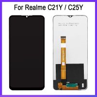 สำหรับ Realme C21Y C25Y จอแสดงผล LCD Touch Screen Digitizer เปลี่ยน