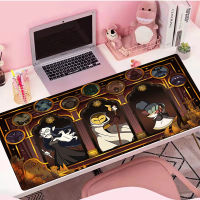 นกฮูกบ้าน M Ousepad อะนิเมะแผ่นรองเมาส์การ์ตูน Deskmat เสื่อยางโต๊ะป้องกันอุปกรณ์พีซี Mause Gamer คีย์บอร์ดเกมแผ่น