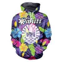 2023 style 3D Print Polynesia Tahiti Island  Hoodie Casual Sweatshirts Men/Women Hooded Brand Clothing Dropshipping Custom Wholesale