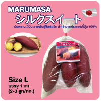 สินค้าใหม่! มันหวานญี่ปุ่นสายพันธุ์ซิลค์สวีท MARUMASA Size L 1-2 กก. (นำเข้าจากญี่ปุ่น 100%)