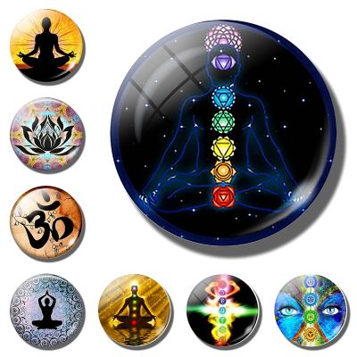 Chakra Symbols Fridge Magnet Chakra Symbols Sign Refrigerator Magnets Chakra Symbols Fridge Sticker Magic Sign Zen Home Decor