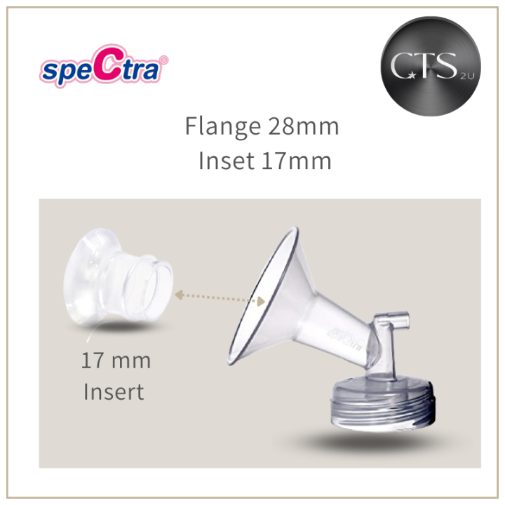 Spectra Breast Pump Shield Flange, 28 mm