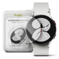 {Miracle Watch Store} Ringke กระจกป้องกันที่มองไม่เห็น (แพ็ค4) สำหรับ Samsung Galaxy นาฬิกา4 44มม. ปกป้องหน้าจอ R6