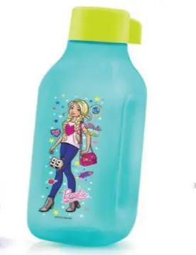 Tupperware Barbie Kids Lunch Set with 750 ml fliptop bottle